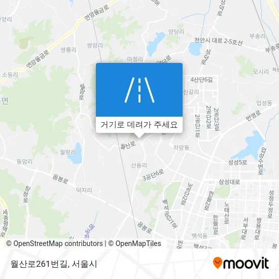 월산로261번길 지도