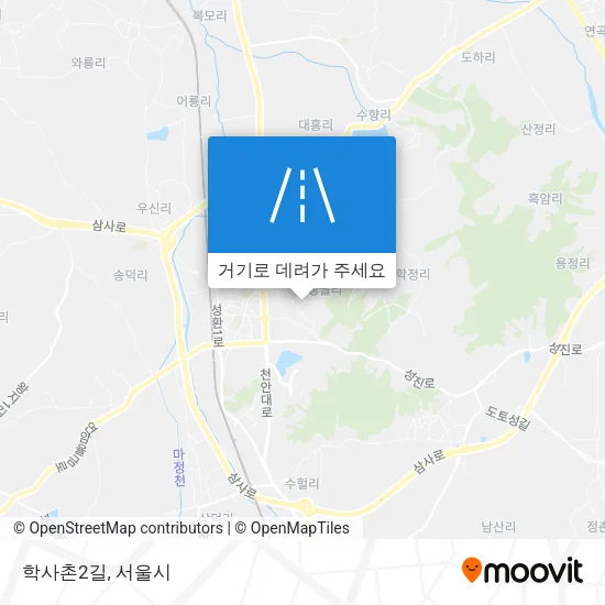 학사촌2길 지도