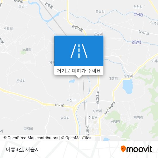 어룡3길 지도