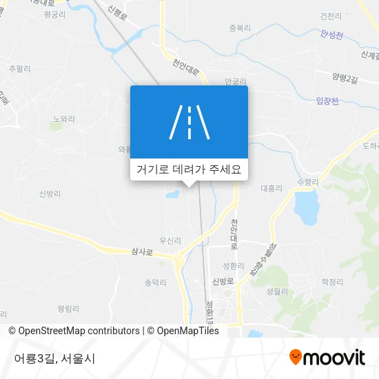 어룡3길 지도