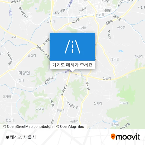 보체4교 지도