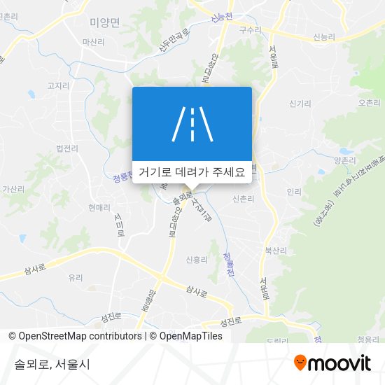 솔뫼로 지도