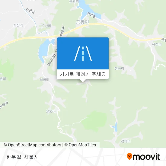 한운길 지도