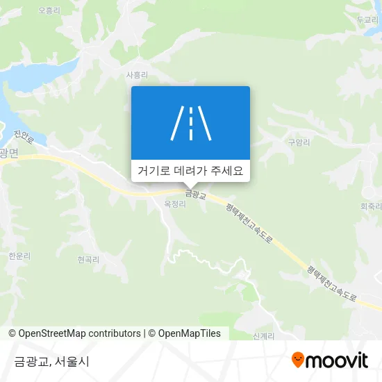 금광교 지도