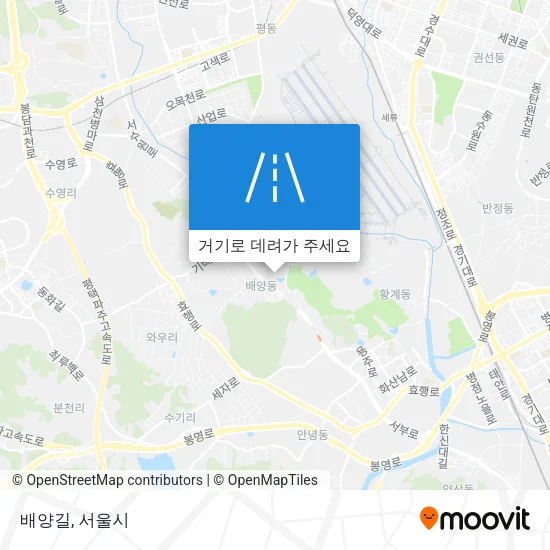 배양길 지도