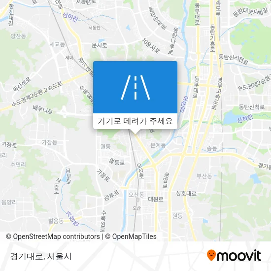 경기대로 지도