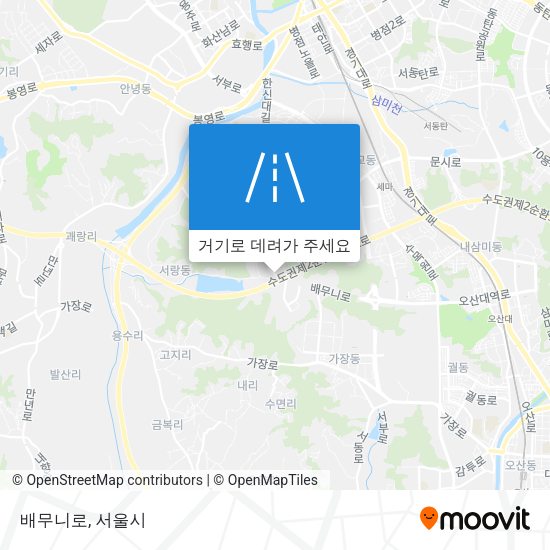 배무니로 지도