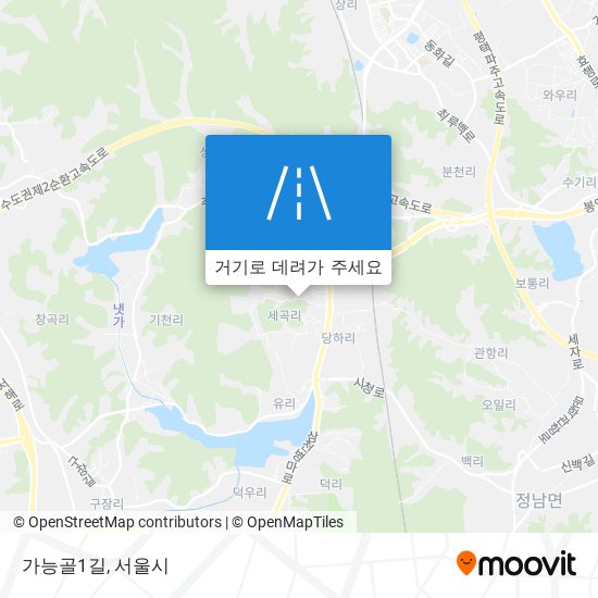 가능골1길 지도