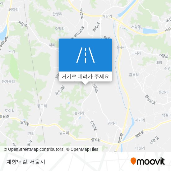 계향남길 지도