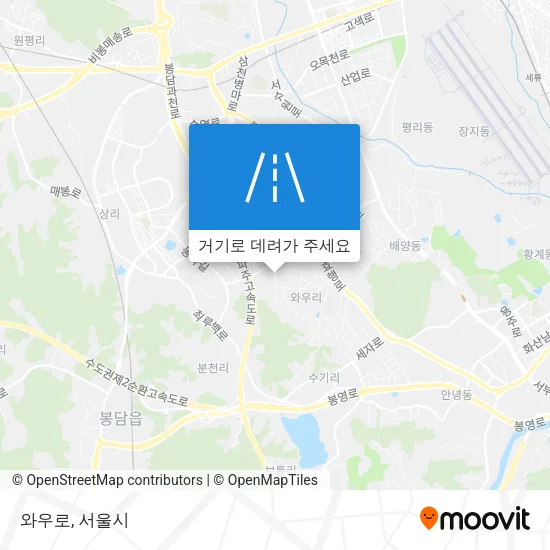 와우로 지도
