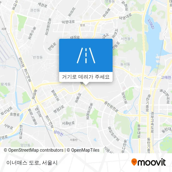 이너매스 도로 지도