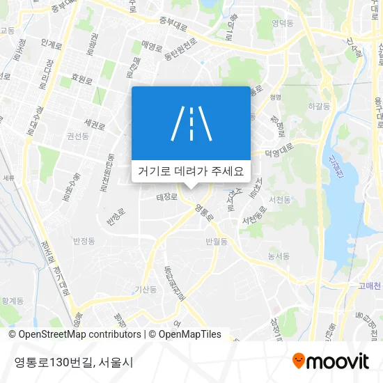 영통로130번길 지도
