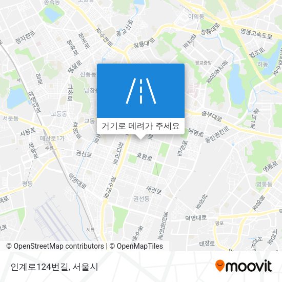 인계로124번길 지도