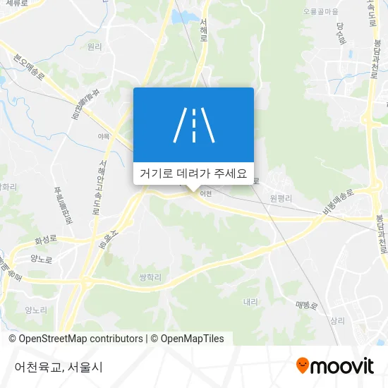 어천육교 지도