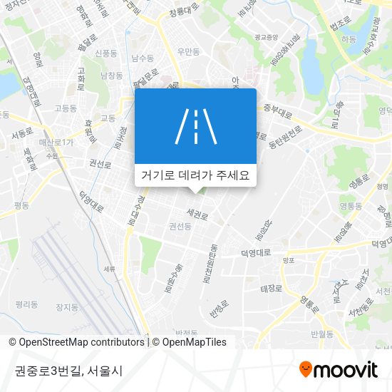 권중로3번길 지도