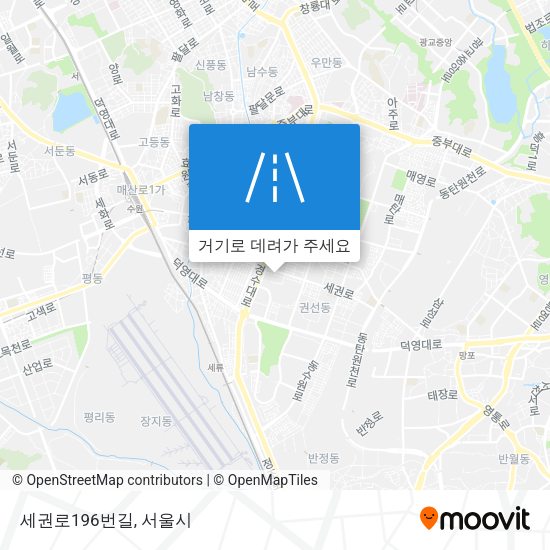 세권로196번길 지도