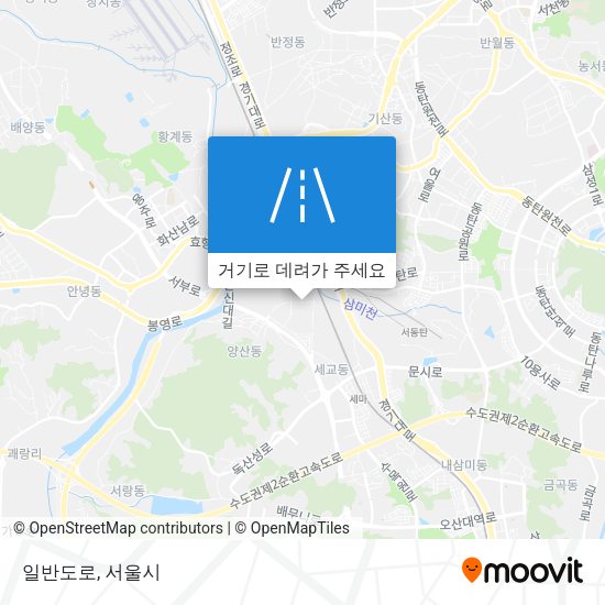 일반도로 지도