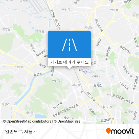 일반도로 지도