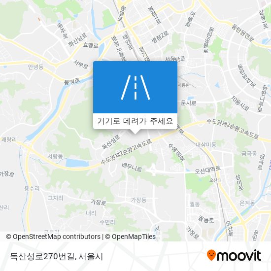 독산성로270번길 지도