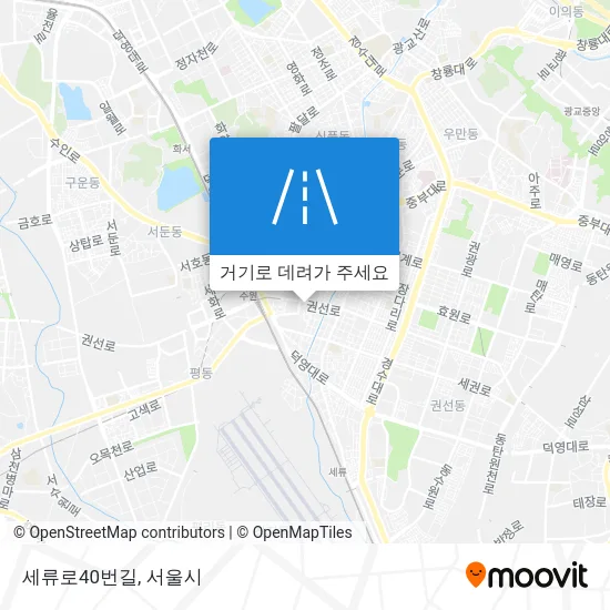 세류로40번길 지도