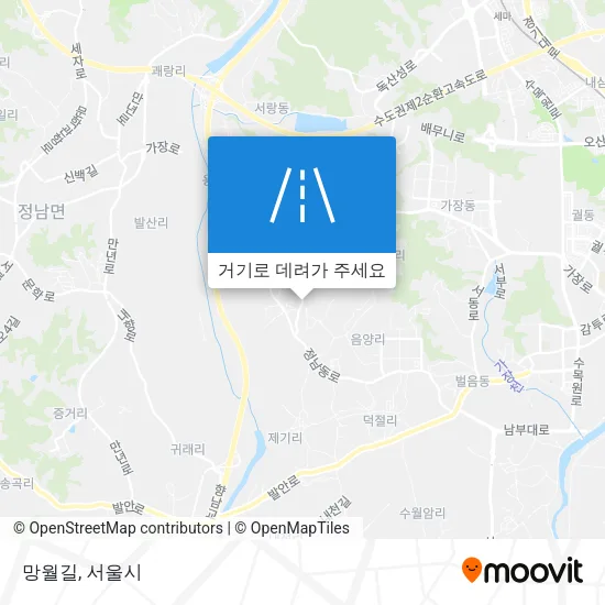 망월길 지도