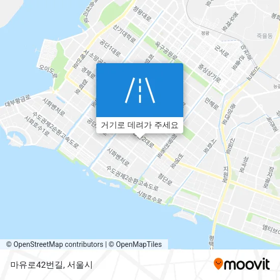 마유로42번길 지도