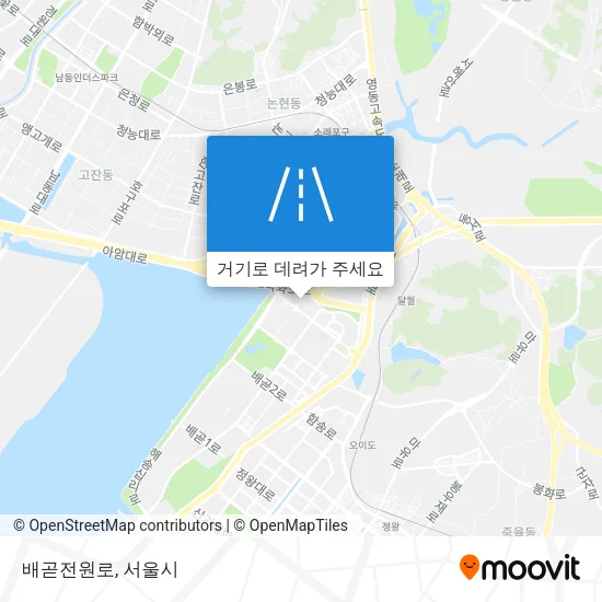 배곧전원로 지도