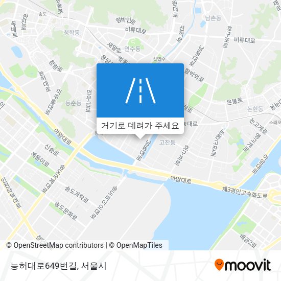 능허대로649번길 지도