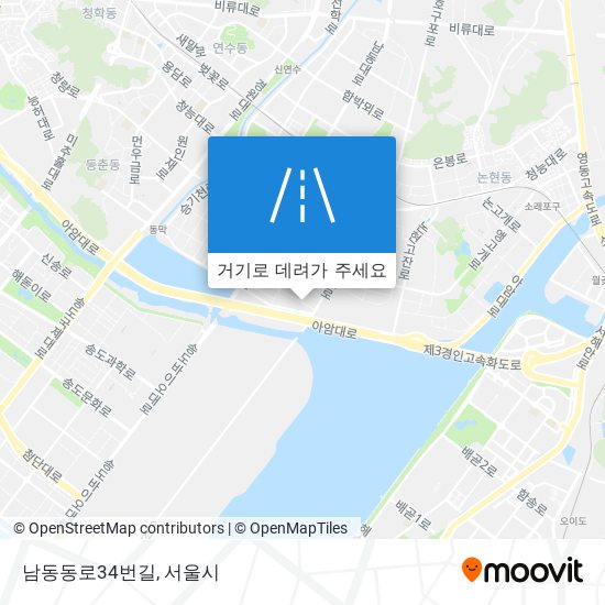 남동동로34번길 지도