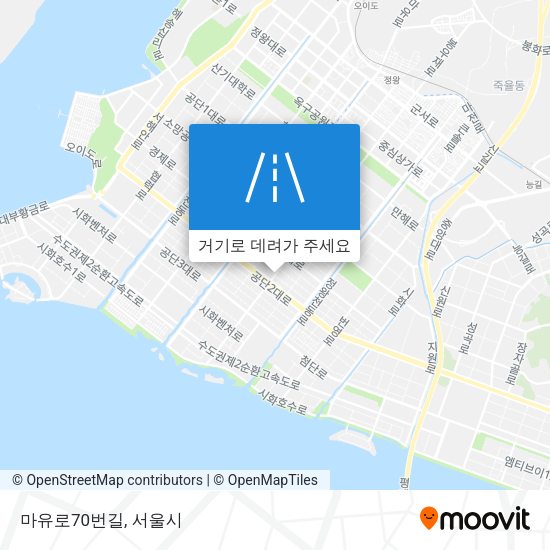 마유로70번길 지도