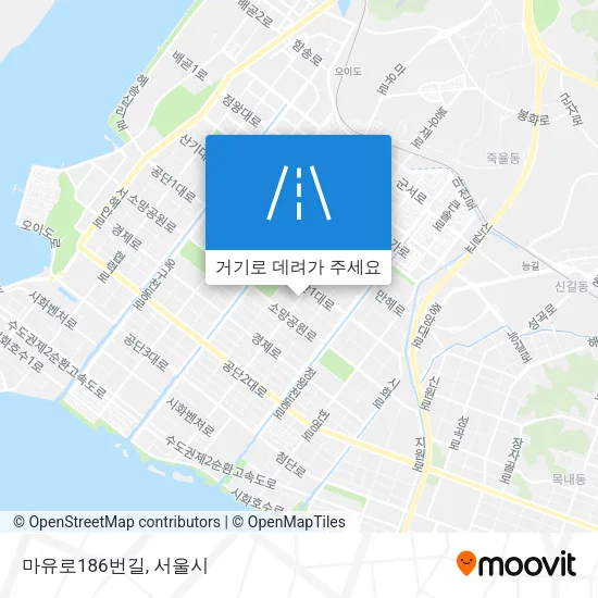 마유로186번길 지도