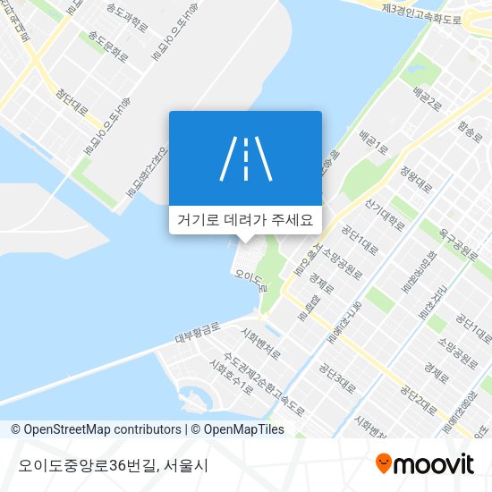 오이도중앙로36번길 지도