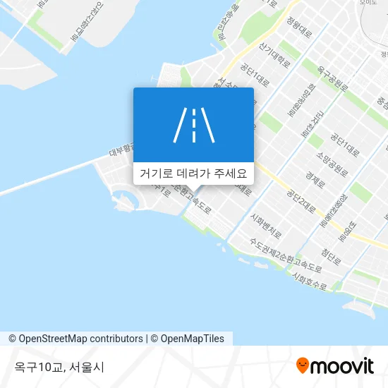 옥구10교 지도