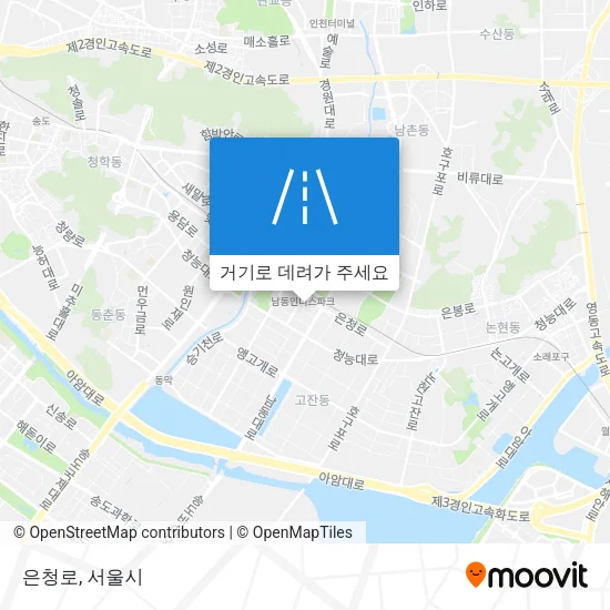 은청로 지도