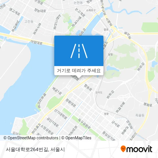 서울대학로264번길 지도