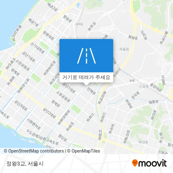 정왕3교 지도