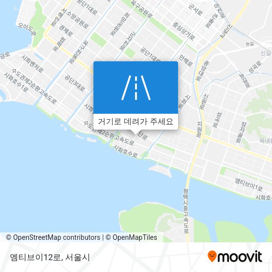 엠티브이12로 지도