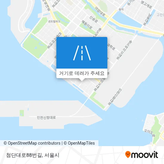 첨단대로88번길 지도