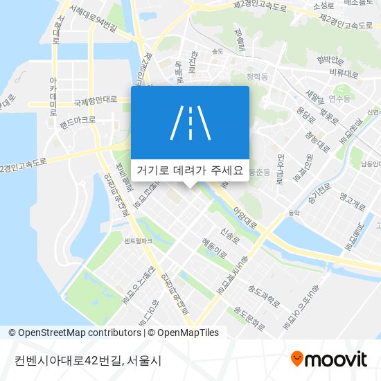 컨벤시아대로42번길 지도