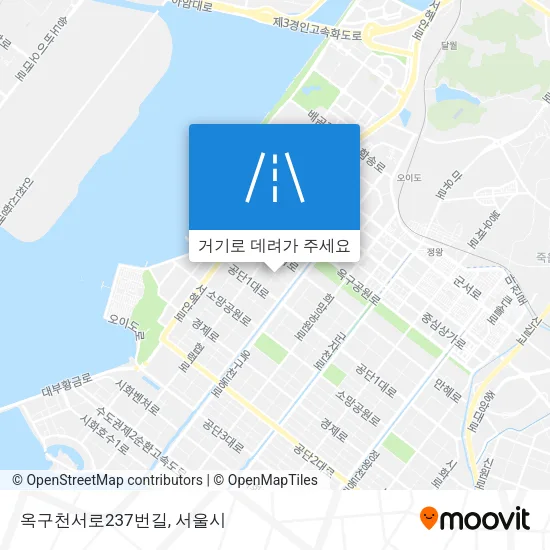 옥구천서로237번길 지도