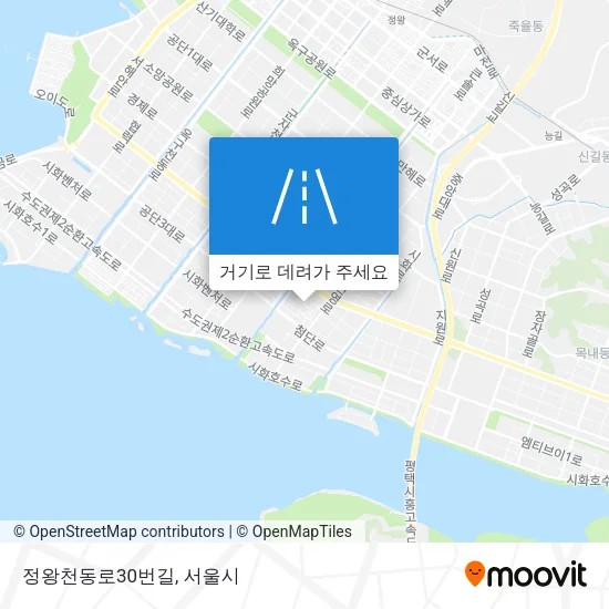 정왕천동로30번길 지도