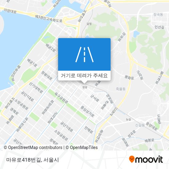 마유로418번길 지도