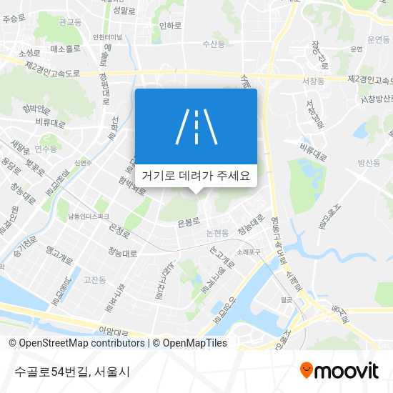 수골로54번길 지도