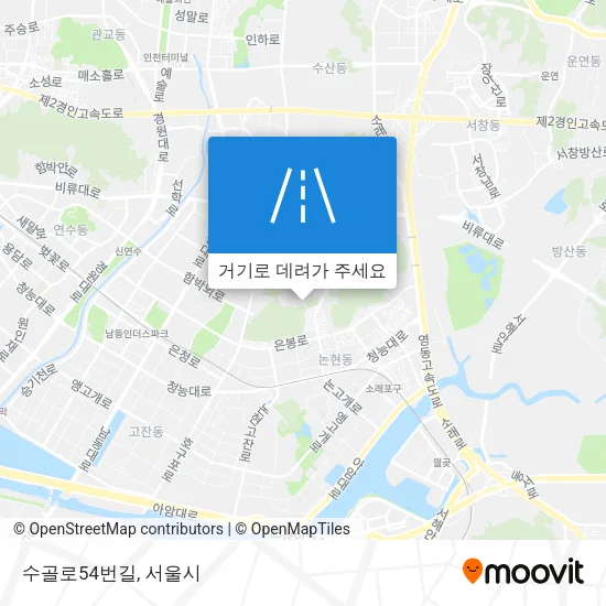수골로54번길 지도