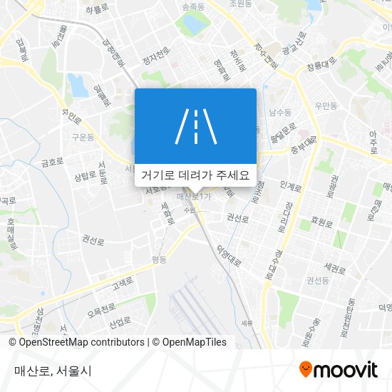 매산로 지도
