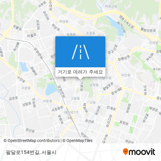 팔달로154번길 지도