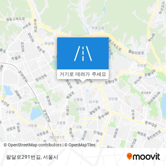 팔달로291번길 지도