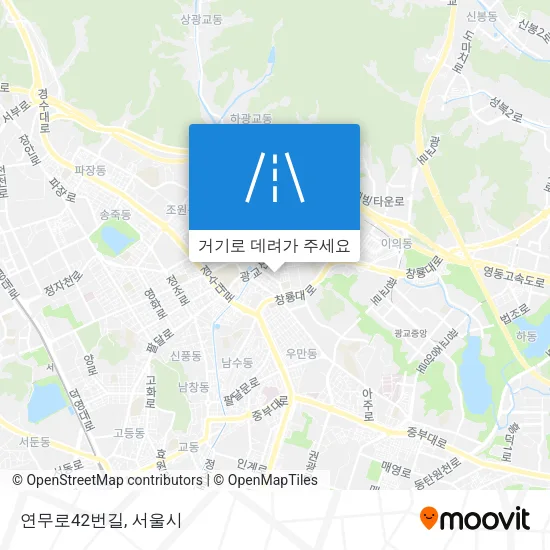 연무로42번길 지도