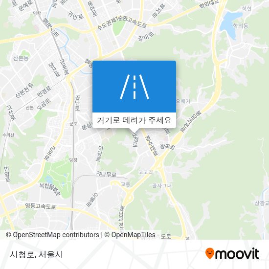 시청로 지도