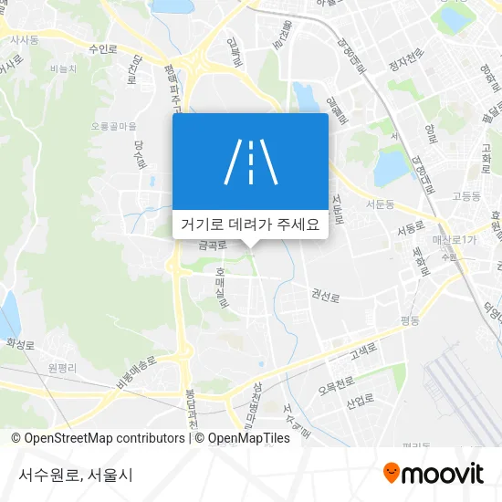 서수원로 지도